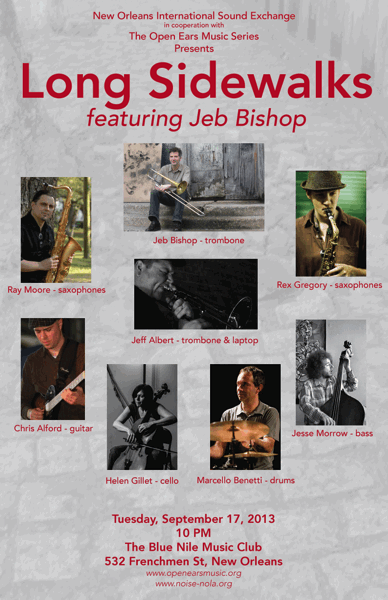 Long sidewalks poster